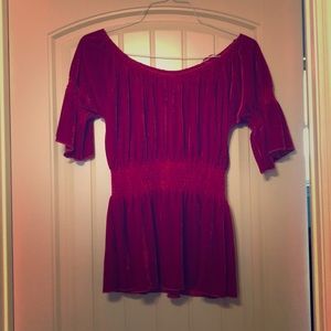 Off the shoulder top